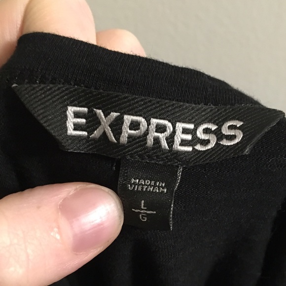 Express Striped Sleeve Dress - Picture 3 of 4