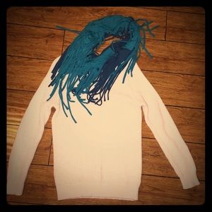 Forever 21 Sweater with Scarf!!!