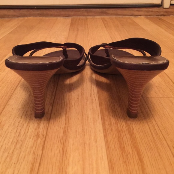 Brown Strappy Rampage Heels - Picture 3 of 3