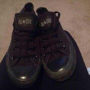 Black converse all star