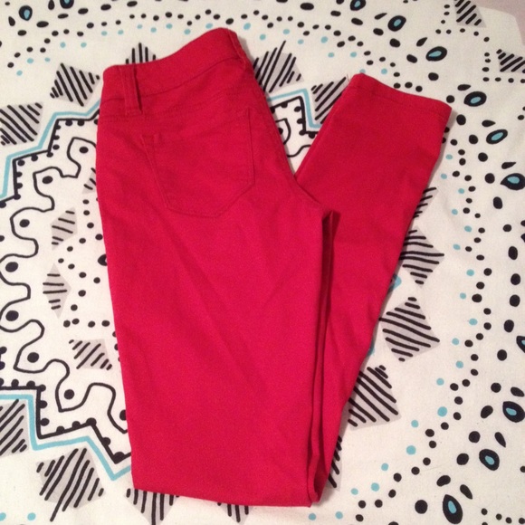 Red Jeggings