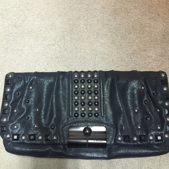 Rare Coach studded clutch - Picture 1 of 3