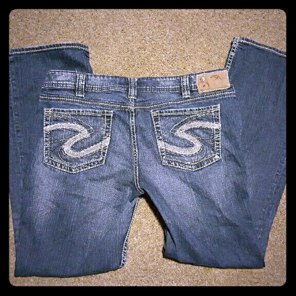 Silver jeans