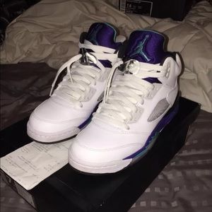 Nike Jordan 5 Retro Grape VNDS 7y