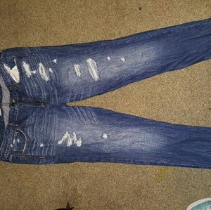 Abercrombie & fitch womens boyfriend style jeans