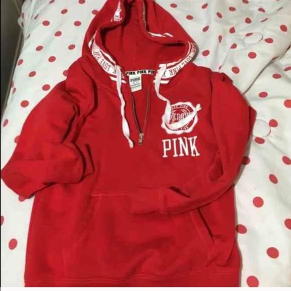 Pink hoodie