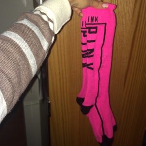 Victoria's Secret PINK Knee Socks