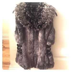 Fur vest by Guess