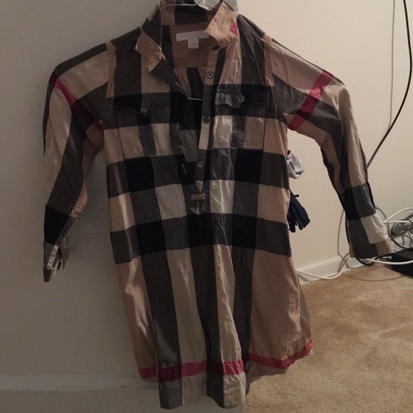 Authentic Toddler/girls Burberry tunic