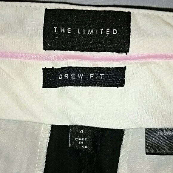 FINAL $ THE LIMITED Drew Fit Black Capris - Picture 3 of 3