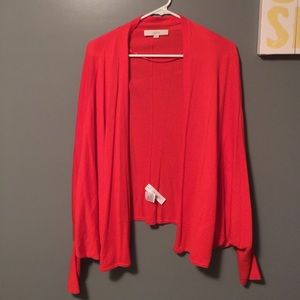 Orange Shrug Sweater