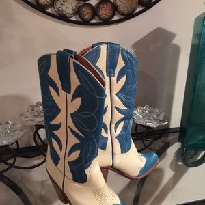 Sanche cowboy boots leather women 8