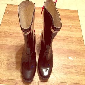 Hunter Rain Wedge Boot!!