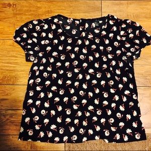 Flowery blouse