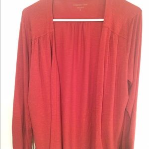 Long sleeve loose fitting cardigan