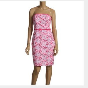 Lilly Pulitzer Strapless Dress.