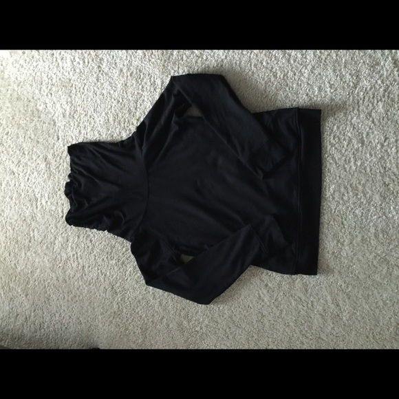 Cowl neck sweater shirt