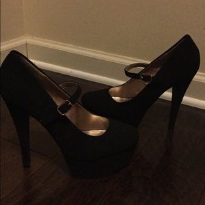 Black heels