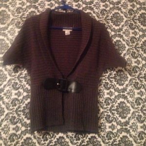 Warm short sleeve sweater