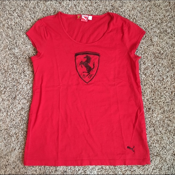 Puma Ferrari Cap Sleeve Tee
