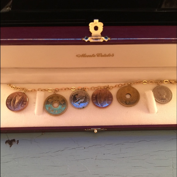 14kt Gold Coin Bracelet