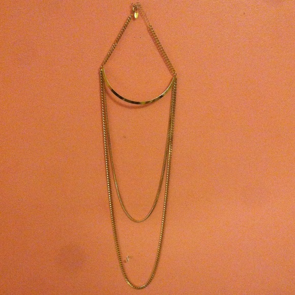 #1 Gold chain - 3 layer choker