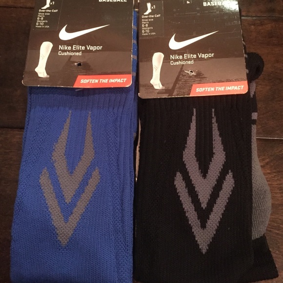 Nike Elite Vapor Cushioned Socks. $20 each.