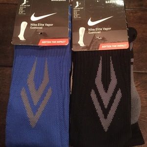 Nike Elite Vapor Cushioned Socks. $20 each.