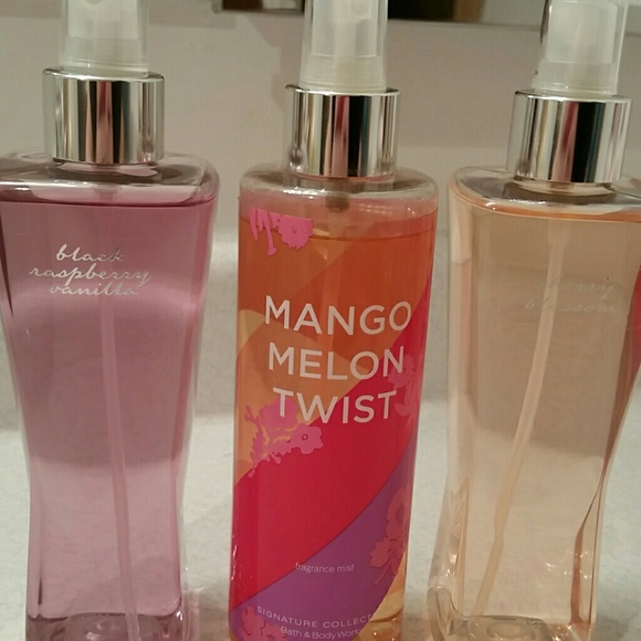Bath and Body Works Fragrance Mist Bundle