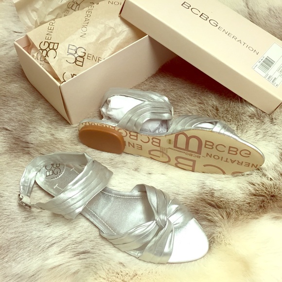 BCBGeneration sandals Darnell silver