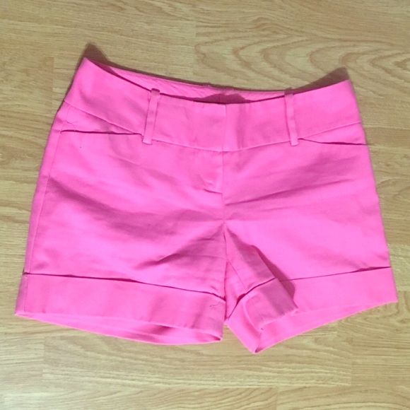 Pink 5" chinos