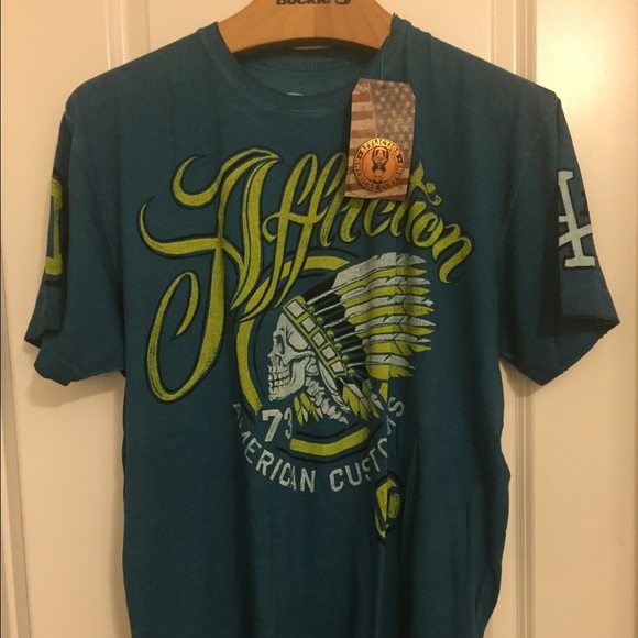 NWT Affliction American Customs men's 2XLarge