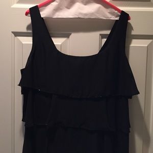 Cocktail dress - Black flapper-style