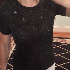 NEW WITH TAGS! Ann Taylor Loft Black Shirt