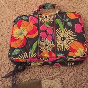 Vera Bradley hanging cosmetic bag