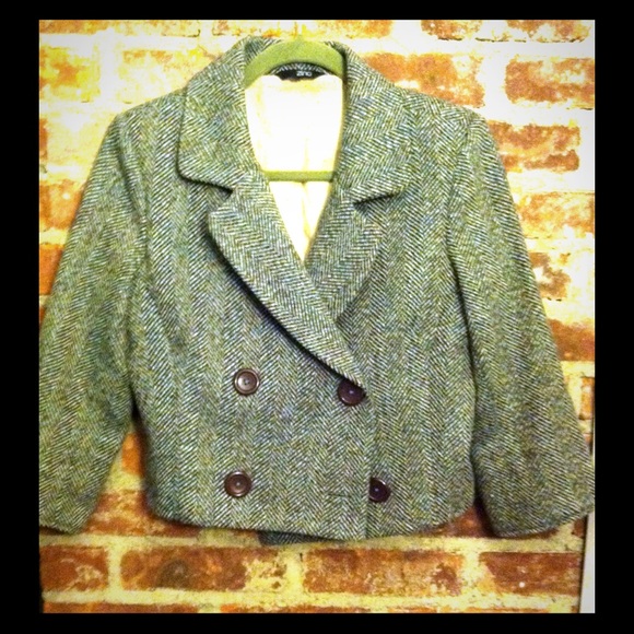 SUPER CUTE ZINC CROP JACKET 3/4 sleeve