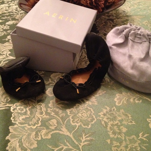 Aerin Suede Ballet Flats