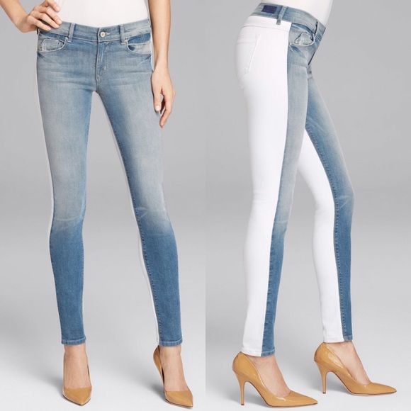 Sold Denim Soho Skinny Colorblock- size 26