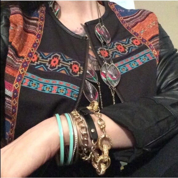 Moon Collection Jackets & Blazers - Brand new boho embroidered jacket