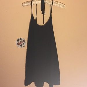 Brandy Melville Black Slip Dress