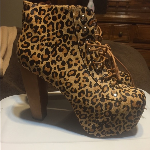 LEOPARD PRINT JEFFERY CAMPBELL'S