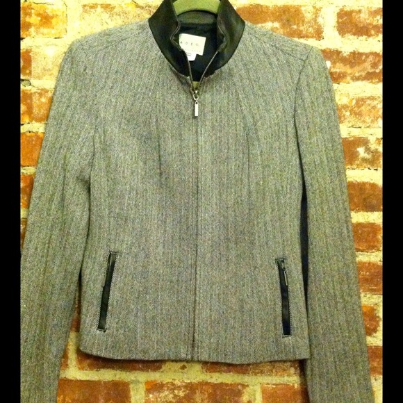 PHILIPPE ADEC ZIP FRONT JACKET SZ 2 CLASSY! - Picture 1 of 4