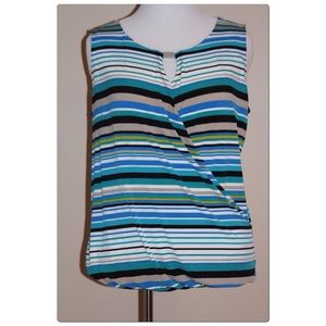 Calvin Klein Cross Front Top