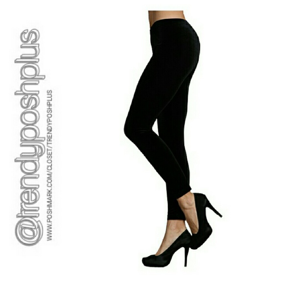 Black Fleece Lined Leggings