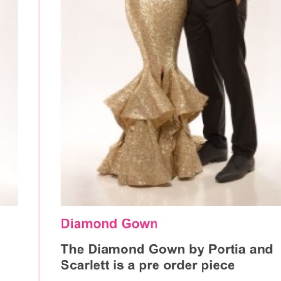 Portia&Scarlett engagement dress.