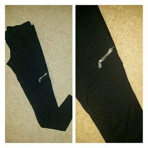 Express ponte knit moto legging!