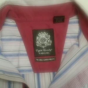 English Laundry long sleeve shirt, Blue label.