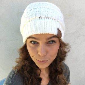 Knit beanie