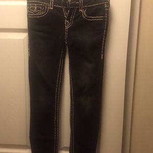 Girls True Religion Black Jeans