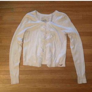 Hollister cream sweater